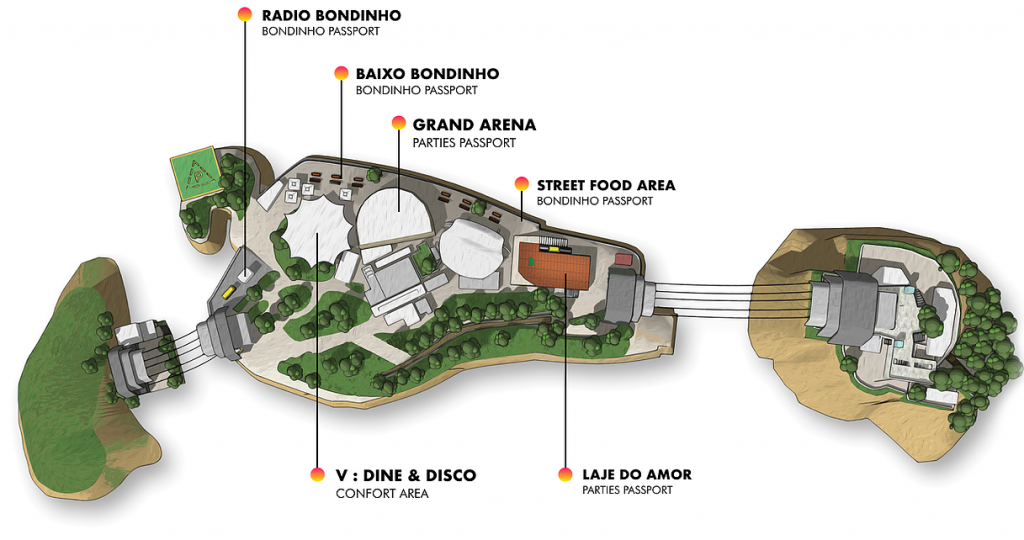 mapa do sunset